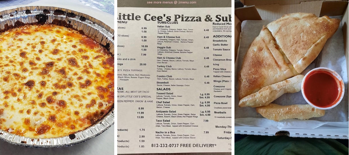 Little Cee's Pizza & Subs Menu